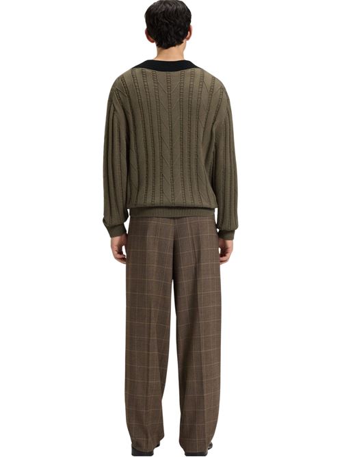 Maglione con scollo a v Boss Red | 50546993032